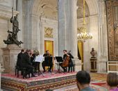 Una velada inolvidable en el palacio real: el cuarteto de cuerda L'Inverno deleita con los sonidos de Stradivarius